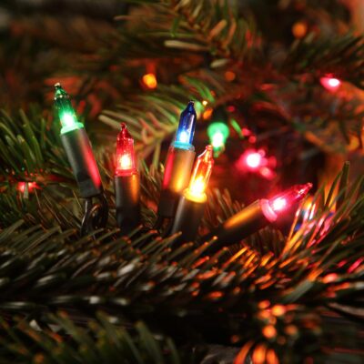 240 LED Multi Coloured Classic Retro Fairy String Lights