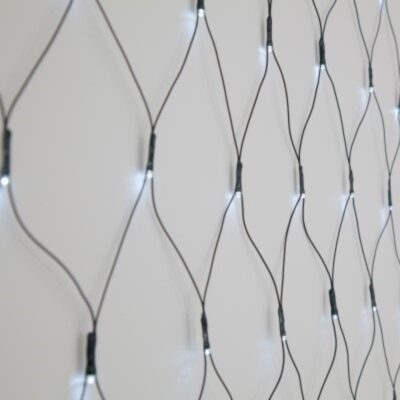 240 White Fit & Forget Battery Powered LED Multi Action Net Light