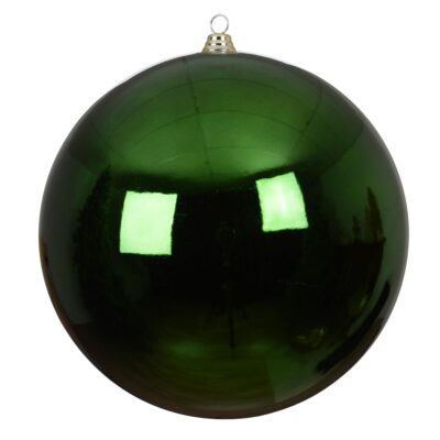 40cm Giant Shiny Green Shatterproof Christmas Bauble