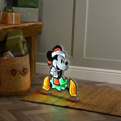 40cm Sitting Minnie Mouse Disney Christmas Infinity Light