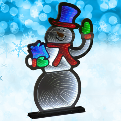 56cm Snowman Magical Christmas Infinity Light