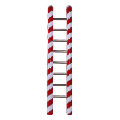 6ft Candy Cane Festive Ladder Commercial Christmas Display Prop