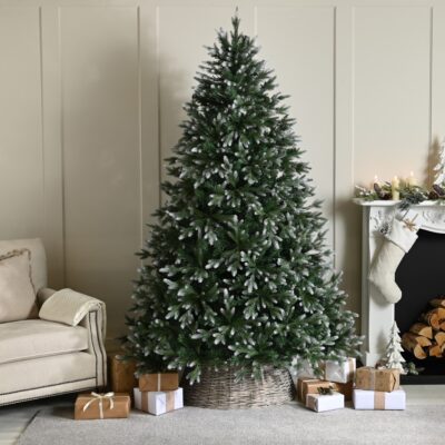 6ft Frosted Belvedere Pine Artificial Christmas Tree