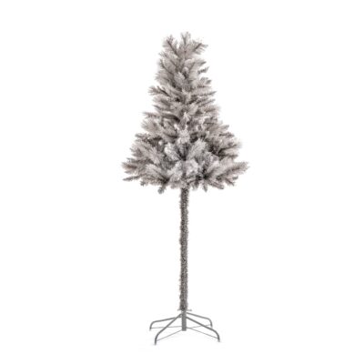 6ft Silver Tipped Parasol Artificial Christmas Tree