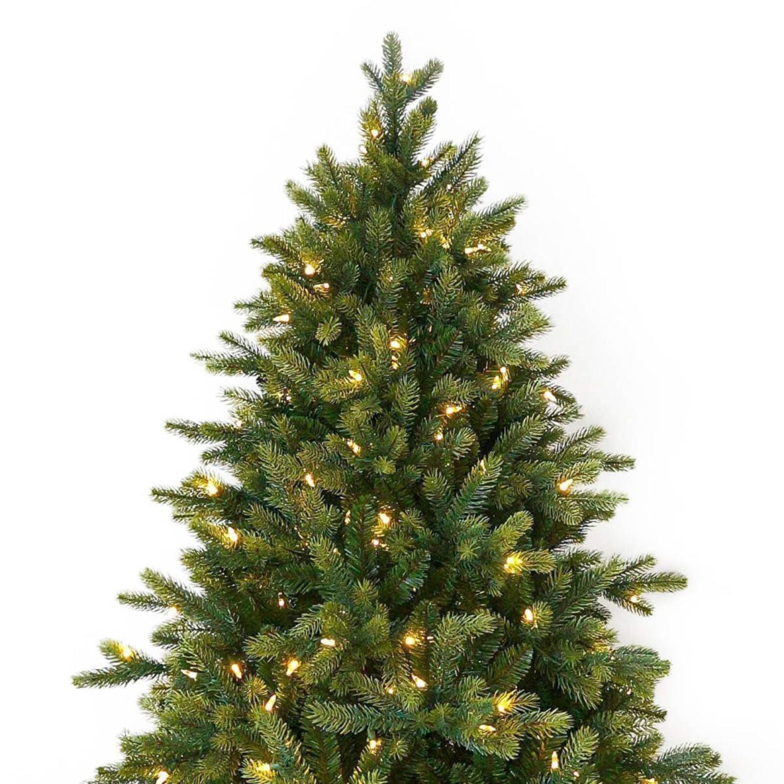 7.5ft Lawrence Fir Luxury Pre Lit with 800 Warm White LEDs Artificial Christmas Tree