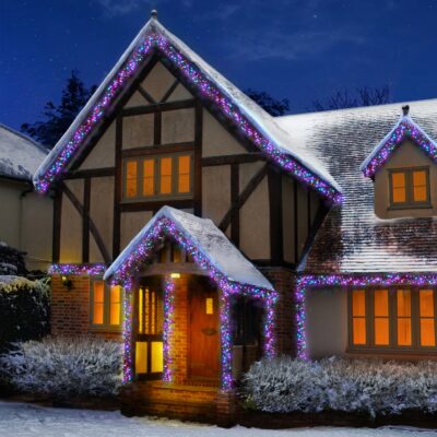 960 Rainbow Multi Action LED Cluster Lights with Timer
